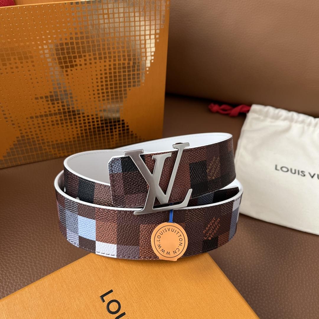 Louis Vuitton LV Initiales 40mm Reversible Belt - DopestKickz