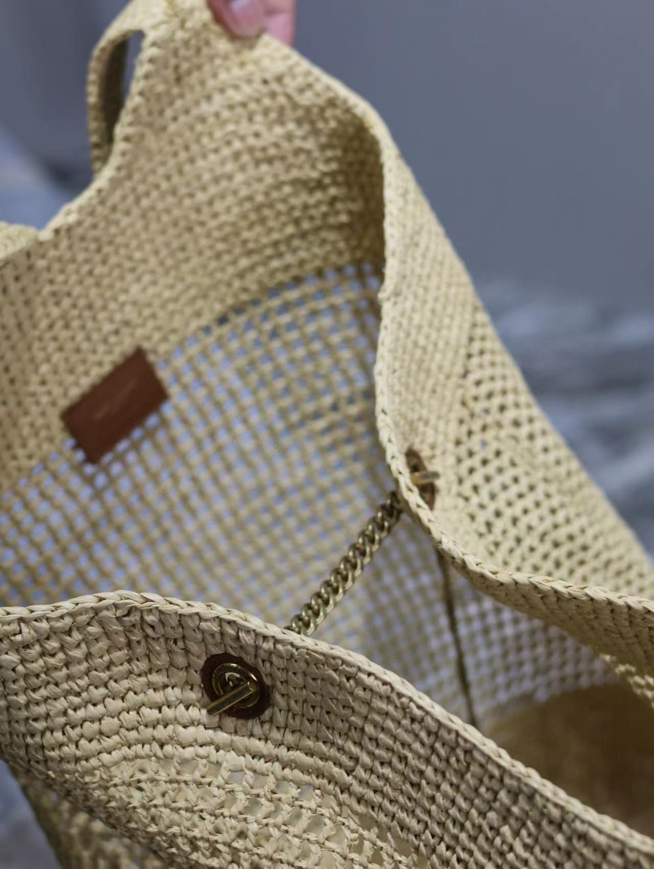 Saint Laurent Icare In Raffia - DopestKickz