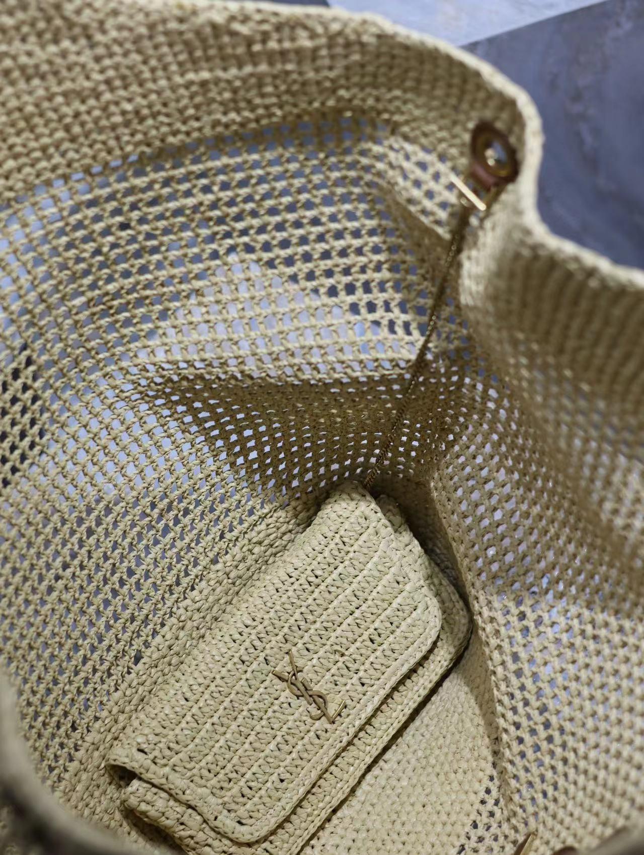 Saint Laurent Icare In Raffia - DopestKickz