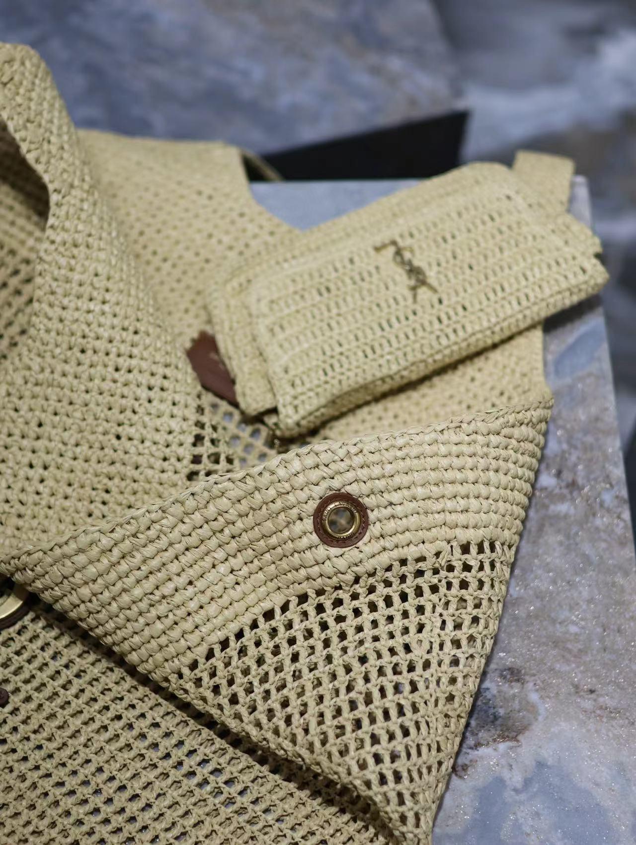 Saint Laurent Icare In Raffia - DopestKickz