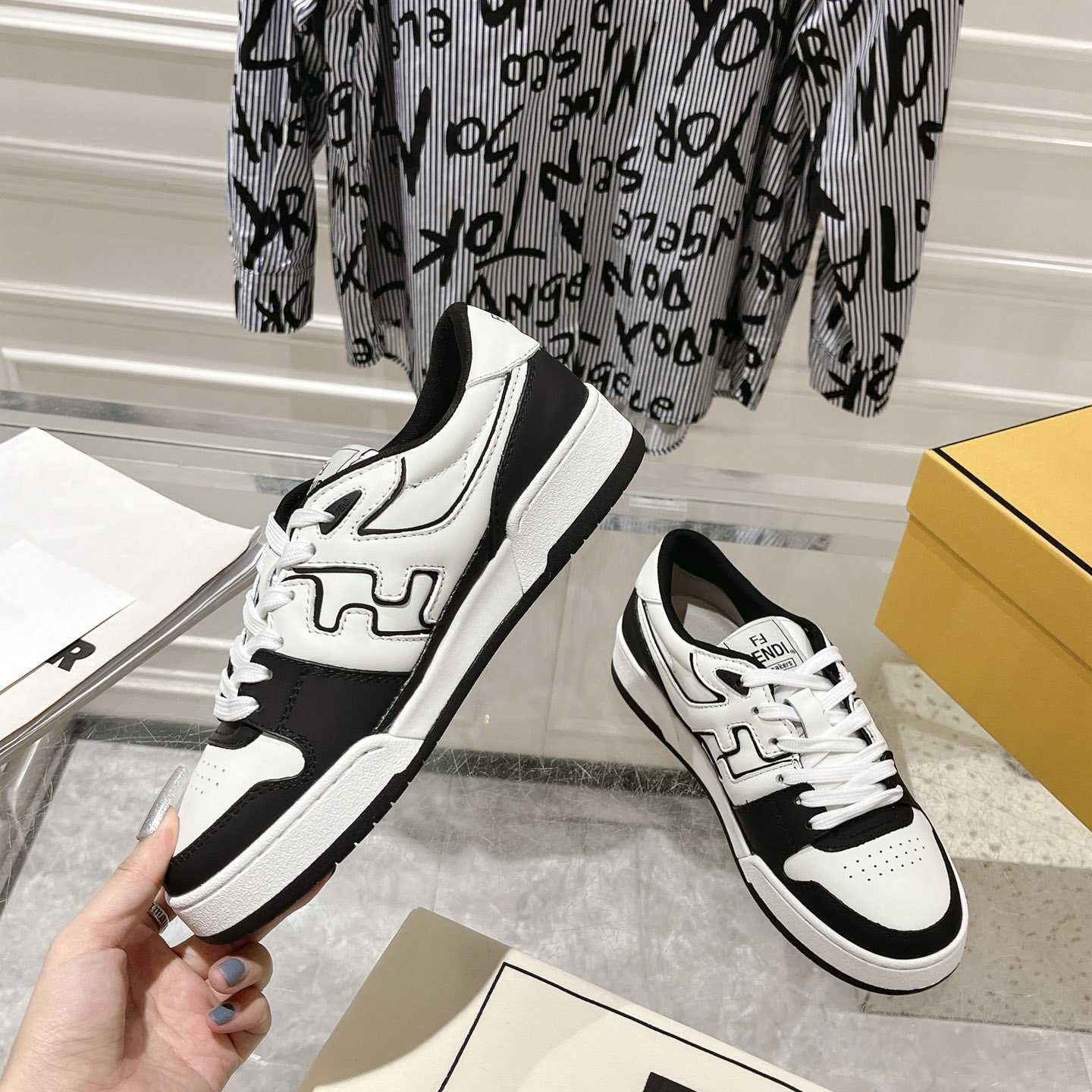 Fendi Match Sneakers - DopestKickz