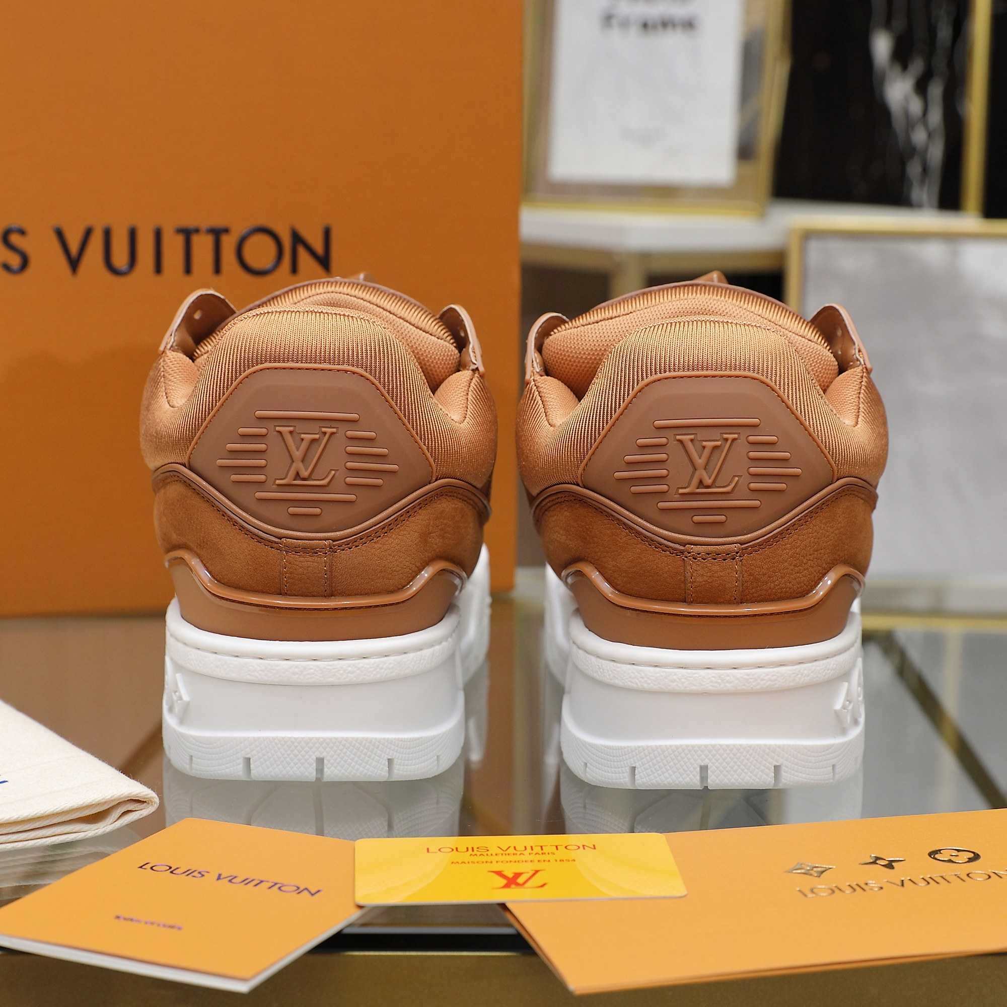 Louis Vuitton LV Trainer Maxi Sneaker   1AD7CK - DopestKickz