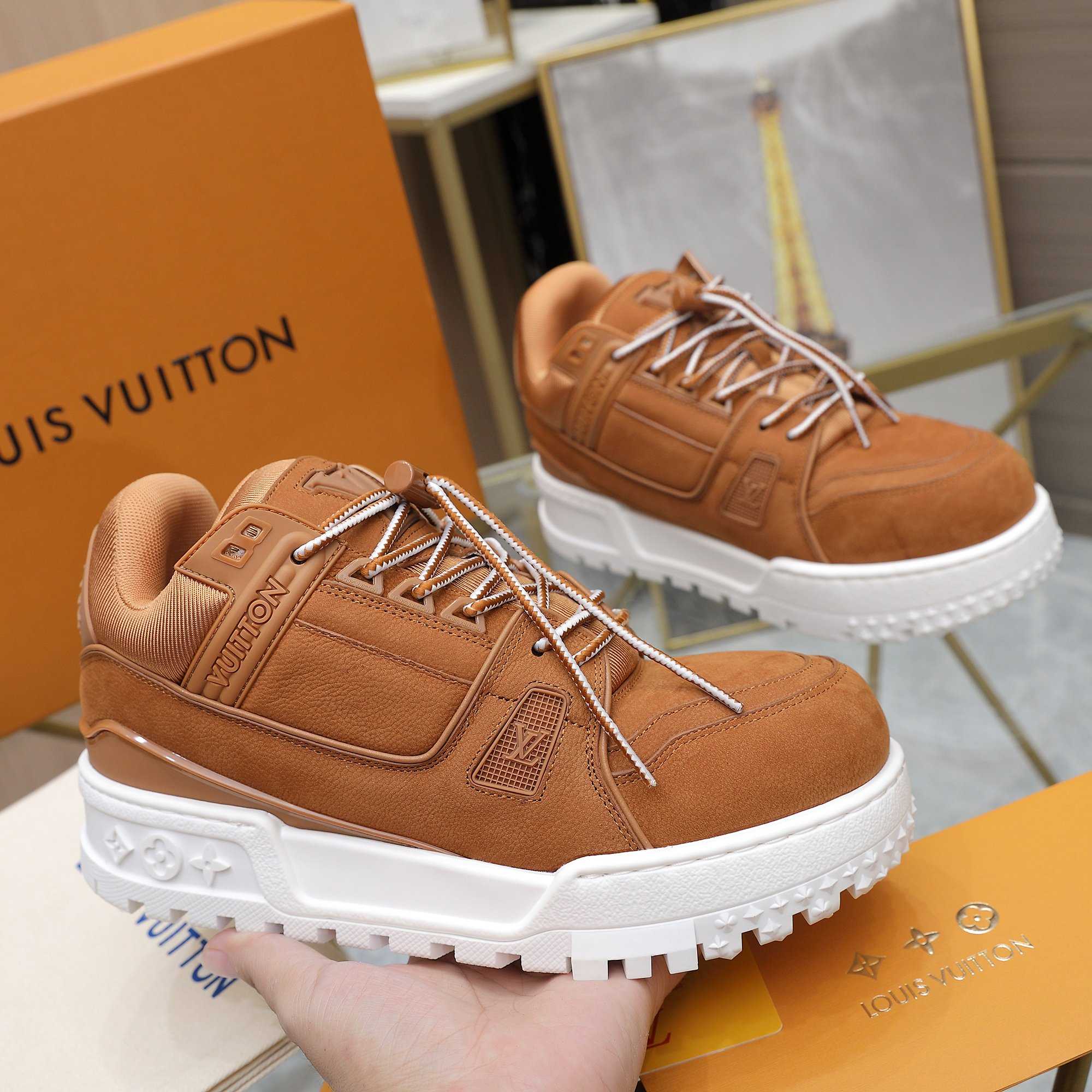 Louis Vuitton LV Trainer Maxi Sneaker   1AD7CK - DopestKickz