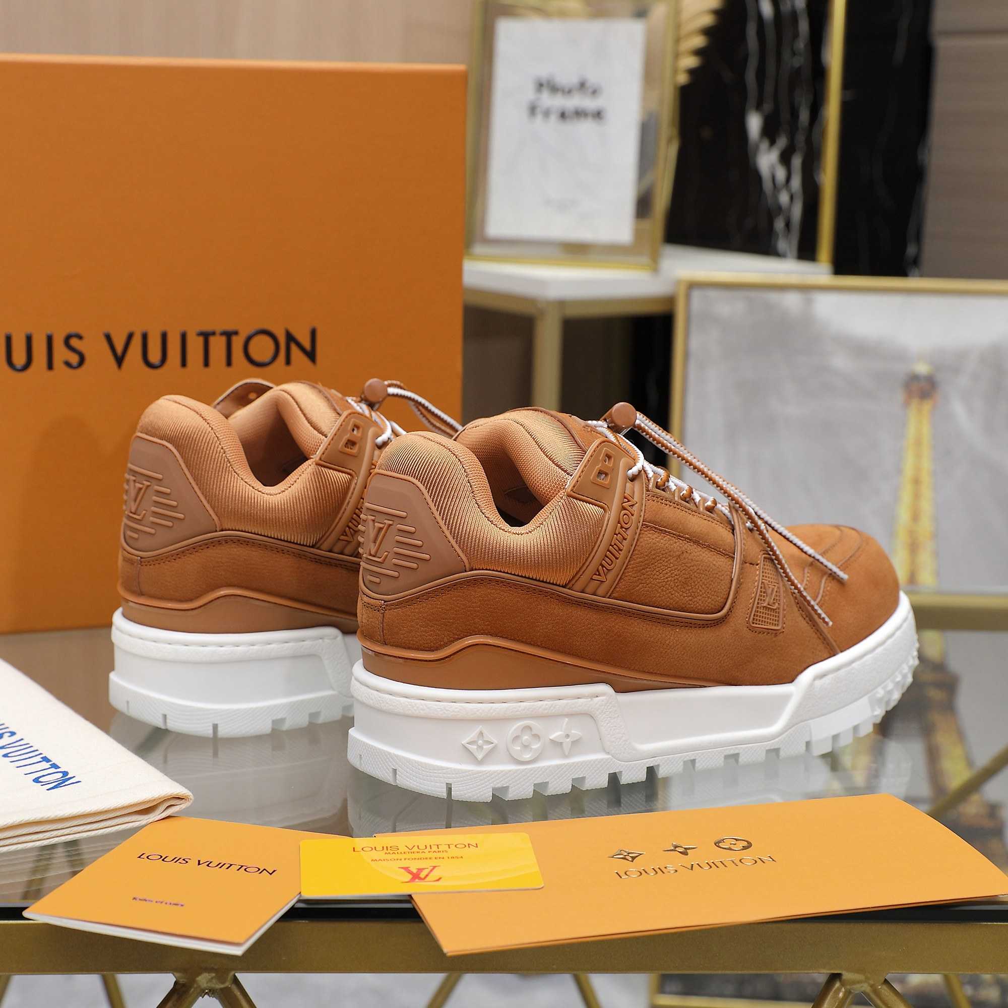 Louis Vuitton LV Trainer Maxi Sneaker   1AD7CK - DopestKickz