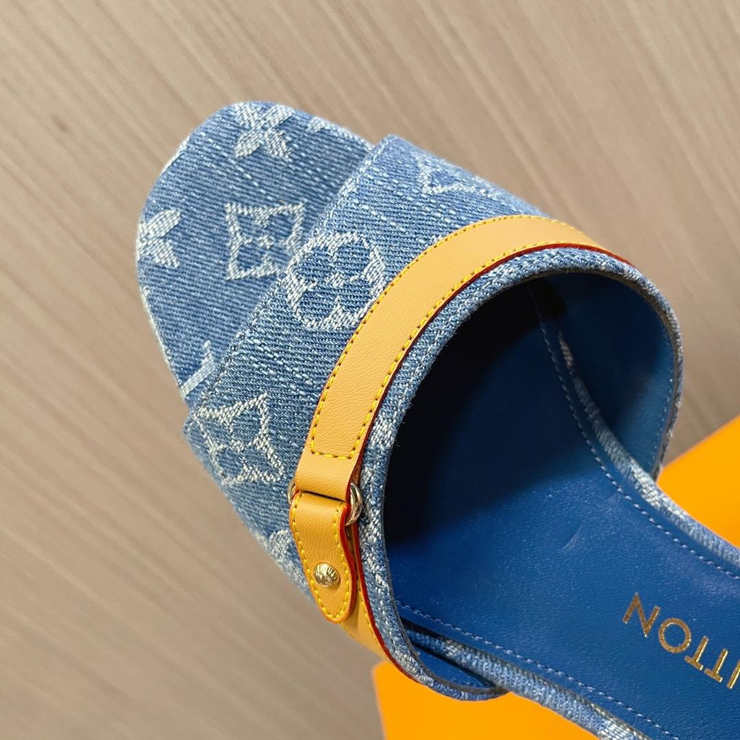 Louis Vuitton Helios Flat Sandal    - DopestKickz