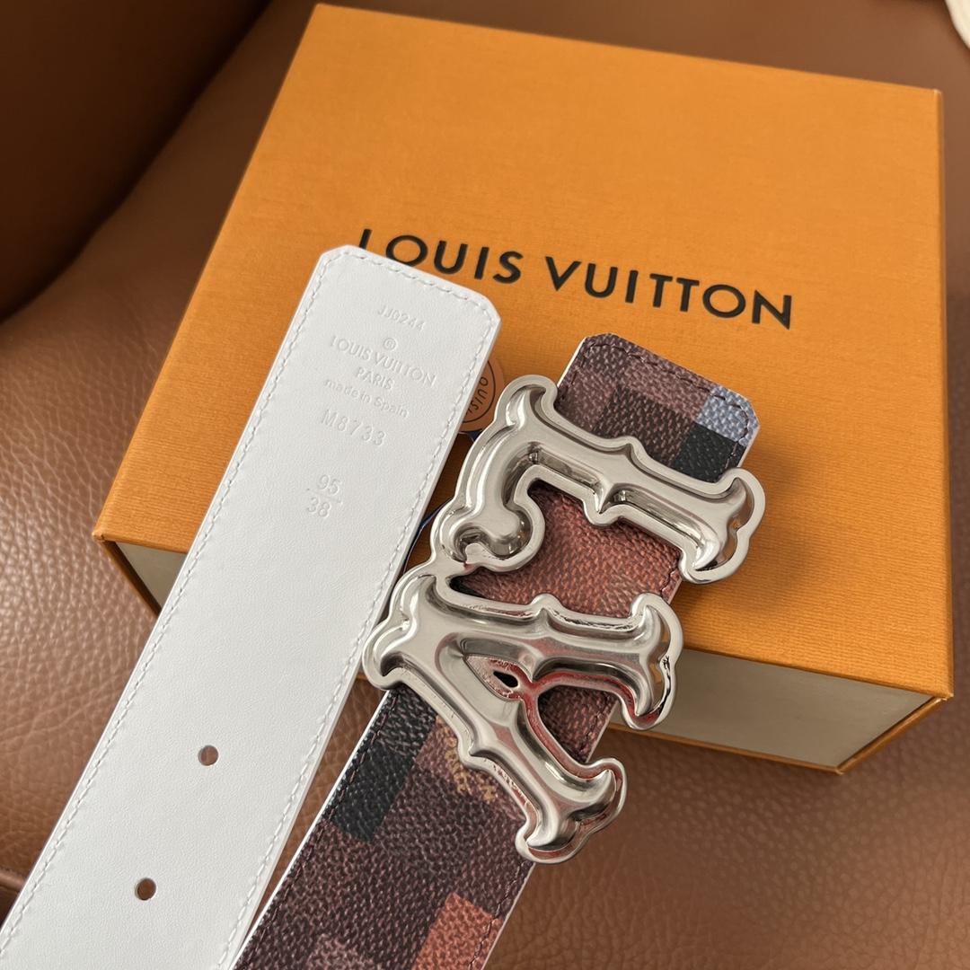 Louis Vuitton LV Initiales 40mm Reversible Belt - DopestKickz