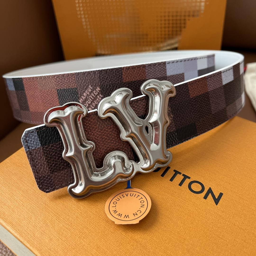 Louis Vuitton LV Initiales 40mm Reversible Belt - DopestKickz