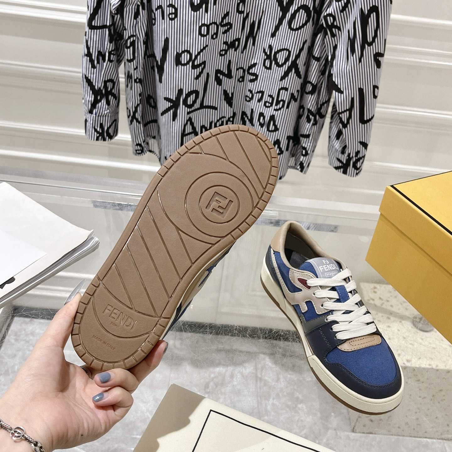 Fendi Match Sneakers - DopestKickz