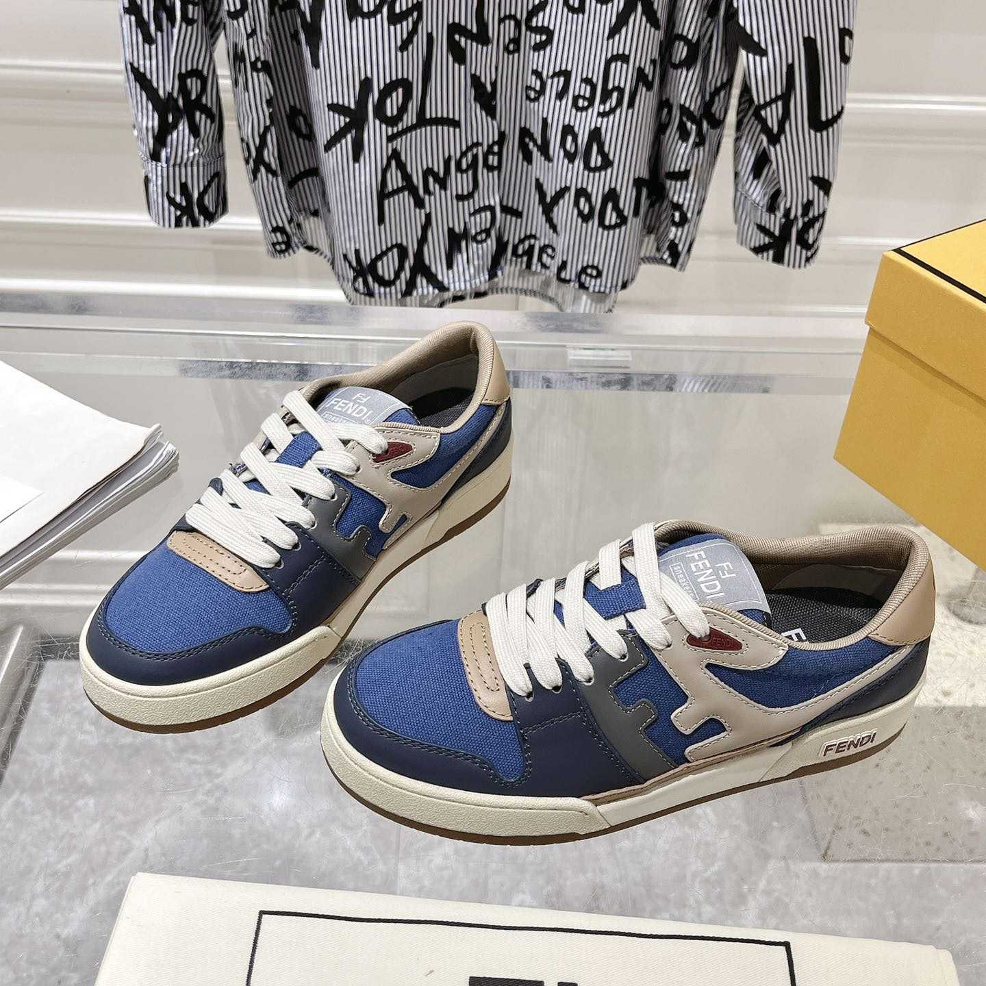 Fendi Match Sneakers - DopestKickz