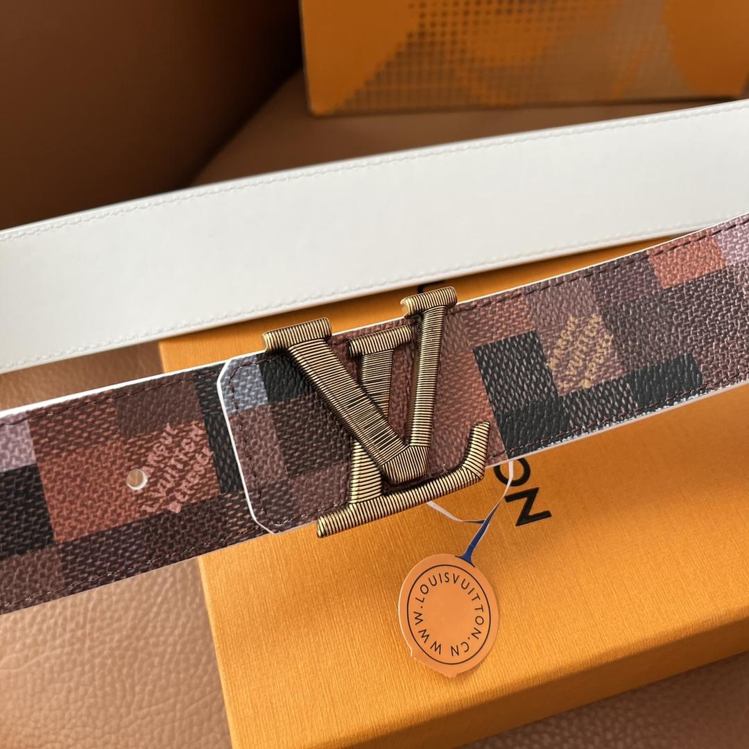 Louis Vuitton LV Initiales 40mm Reversible Belt - DopestKickz