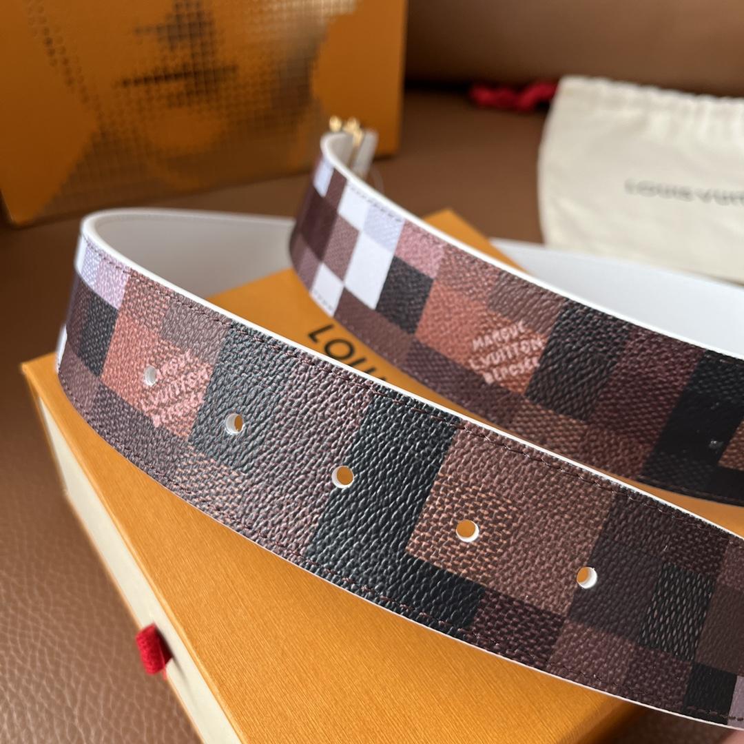 Louis Vuitton LV Initiales 40mm Reversible Belt - DopestKickz