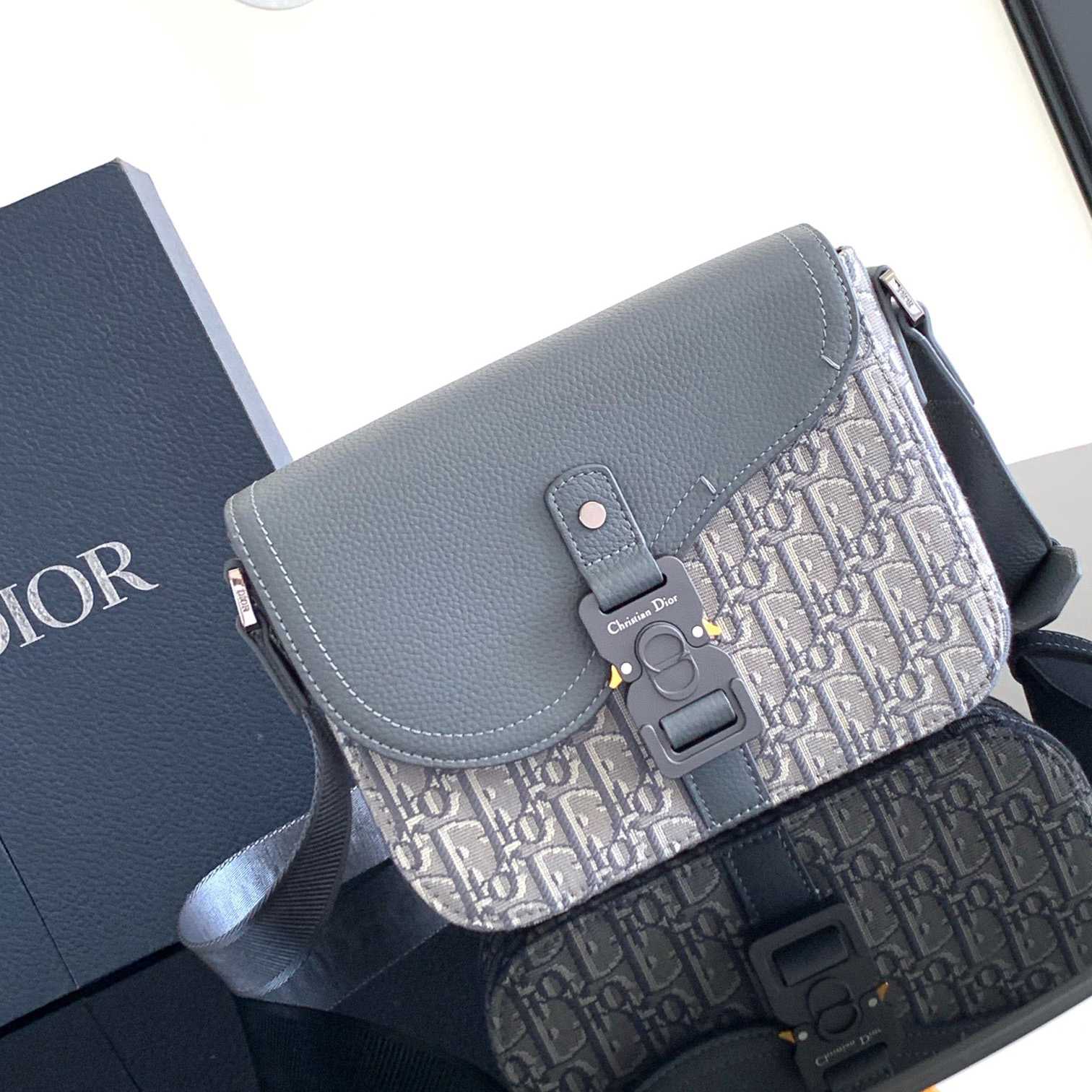 Dior Small Saddle Messenger Bag With Flap - DopestKickz