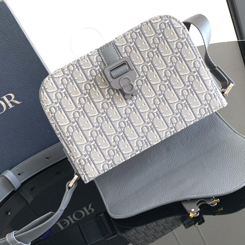 Dior Small Saddle Messenger Bag With Flap - DopestKickz