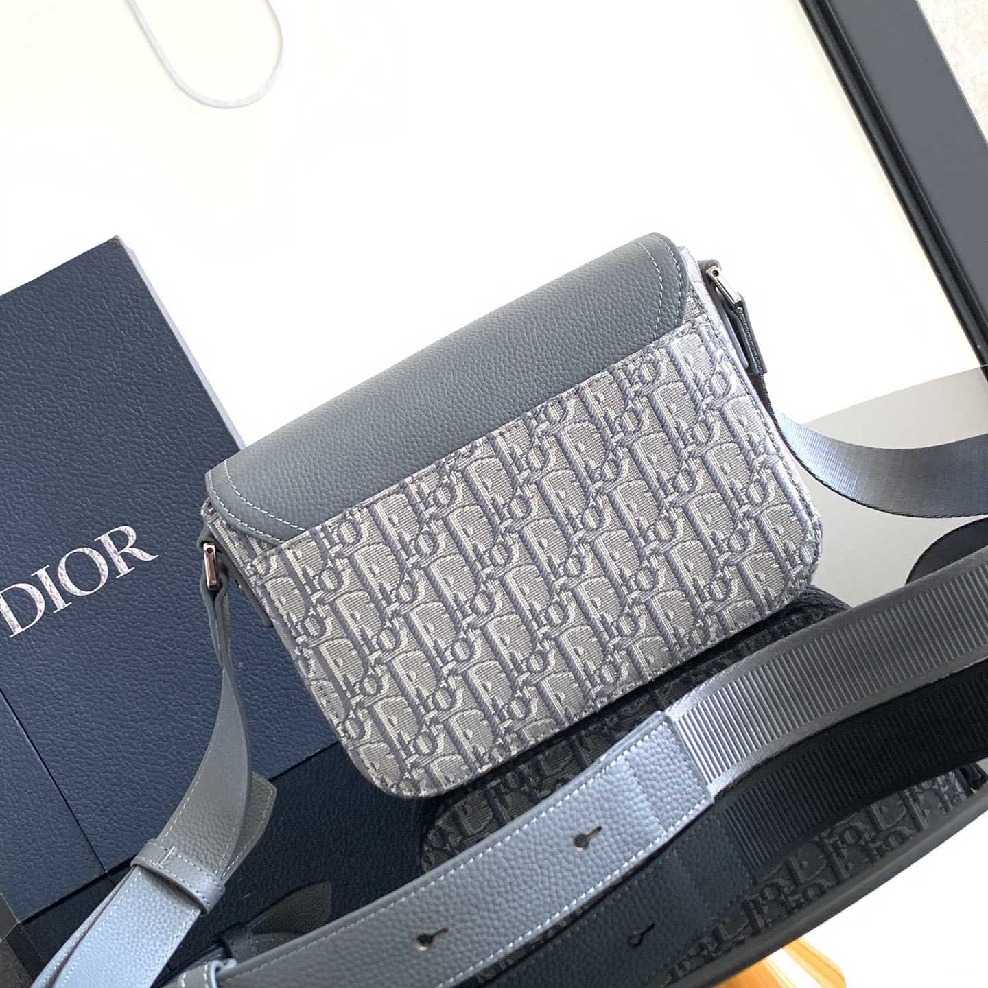 Dior Small Saddle Messenger Bag With Flap - DopestKickz