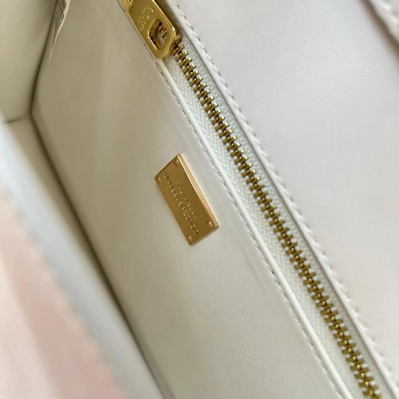 Dolce & Gabbana Calfskin DG Logo Crossbody Bag  (16 x 20 x 5.5cm) - DopestKickz