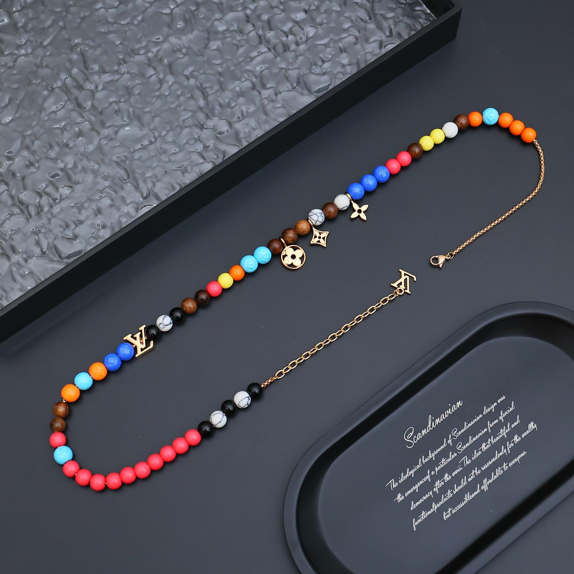 Louis Vuitton LVSurfin ' Beads Necklace    MO1891 - DopestKickz