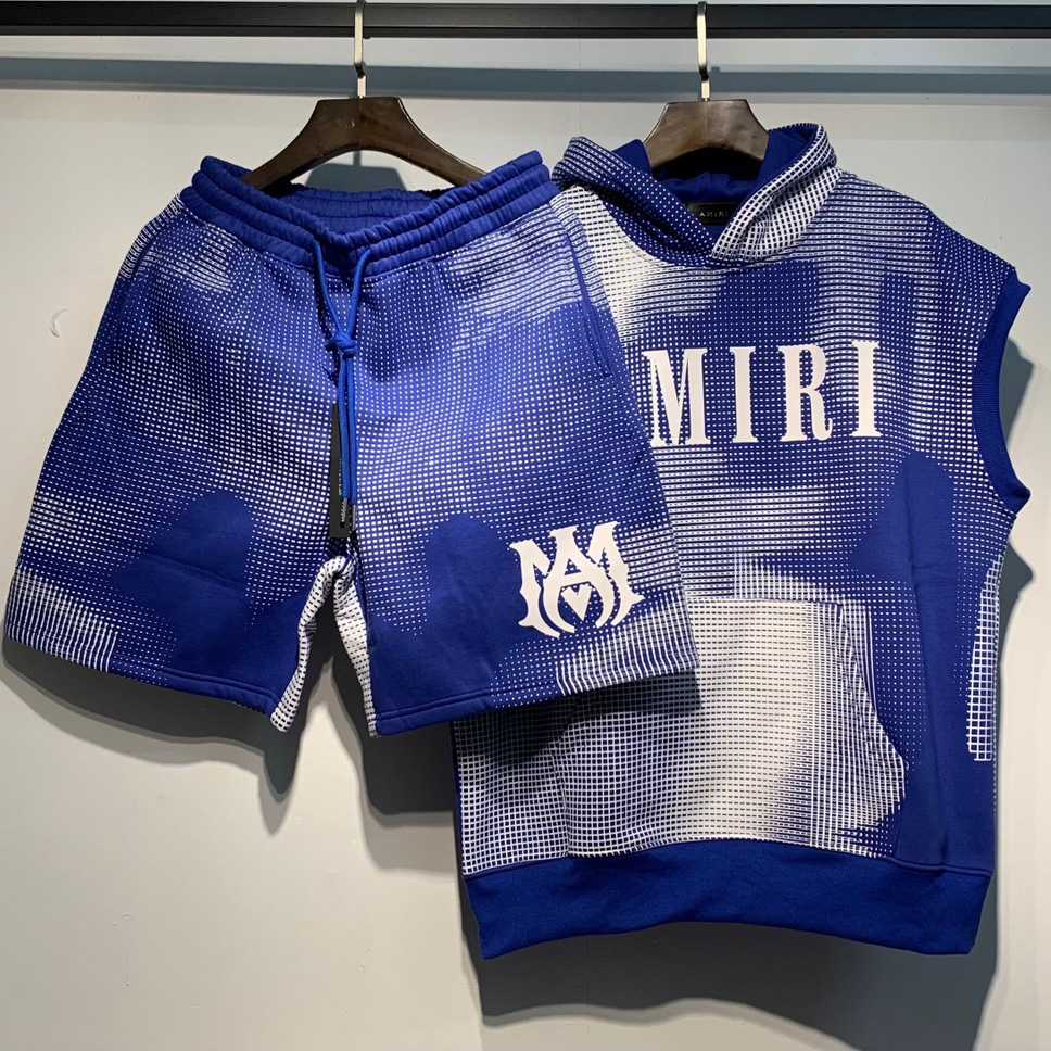 Amiri Hooded Tee & Shorts - DopestKickz