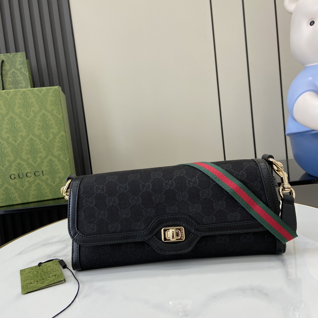 Gucci Luce Small Shoulder Bag - DopestKickz
