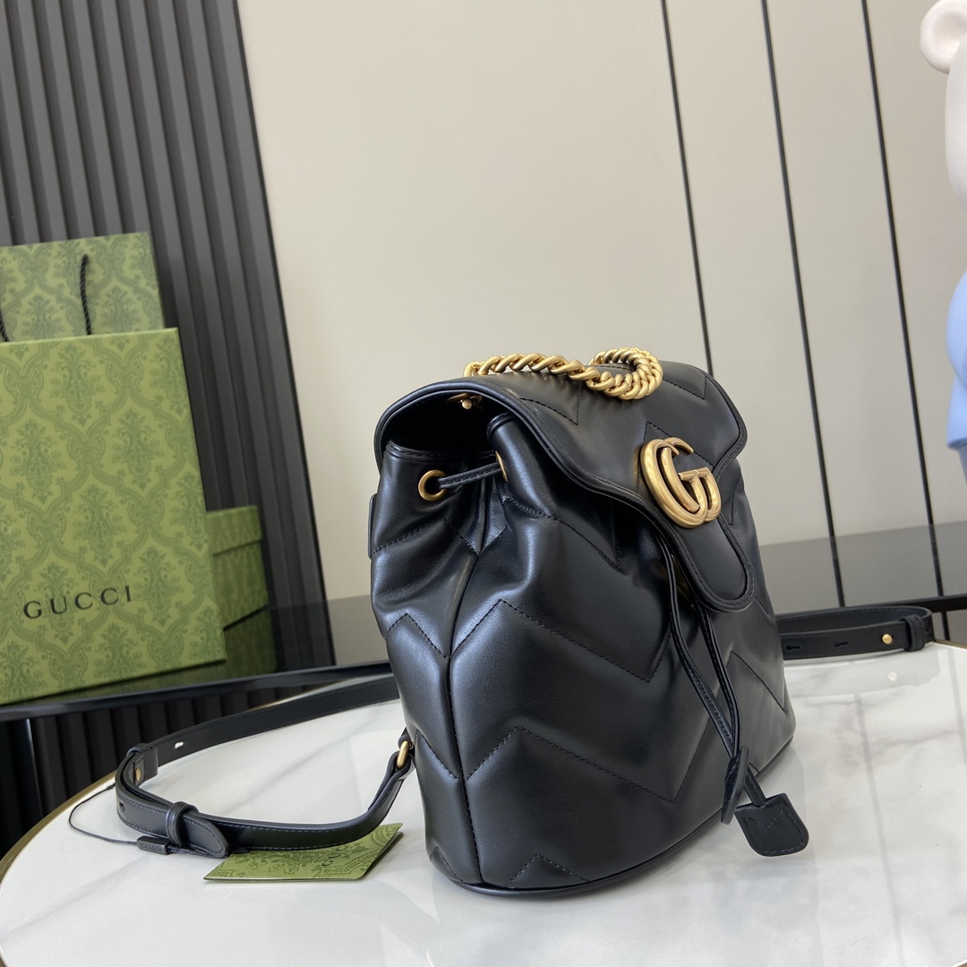 Gucci GG Marmont Mini Backpack - DopestKickz
