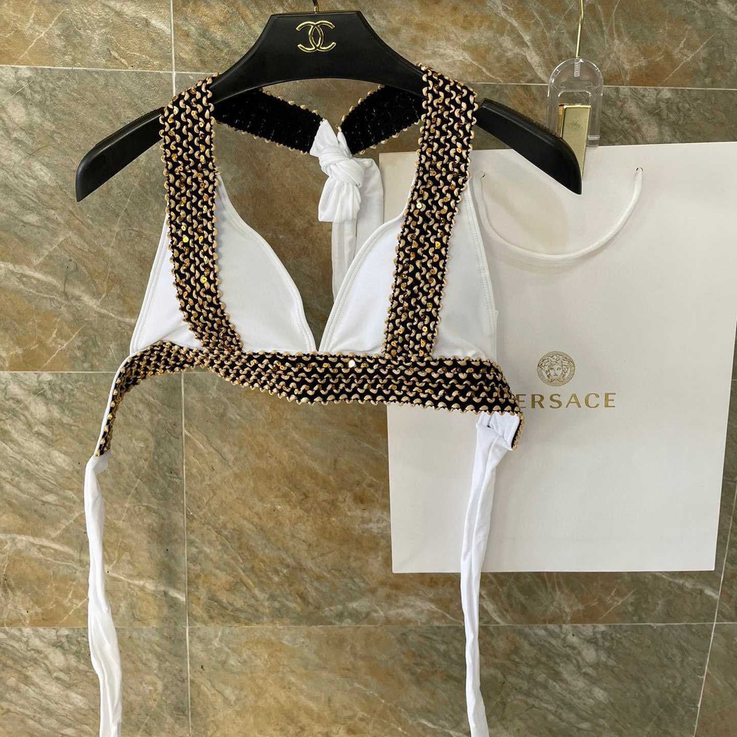 Versace Two-Piece Swimsuit - DopestKickz