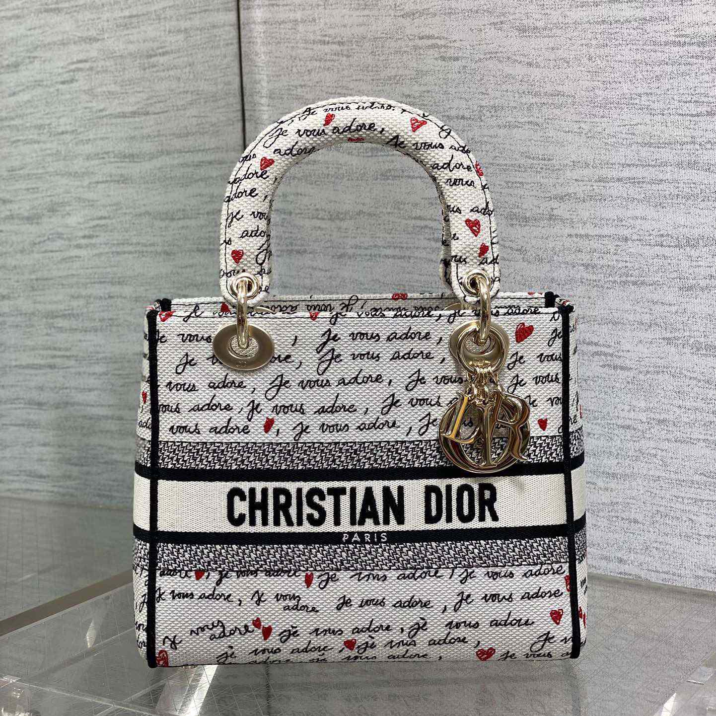 Dior Dioramour Medium Lady D-Lite Bag - DopestKickz