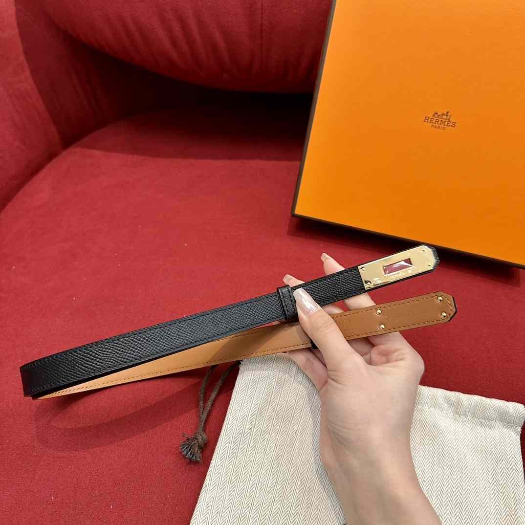 Hermes Authenticated Kelly Belt Leather - DopestKickz