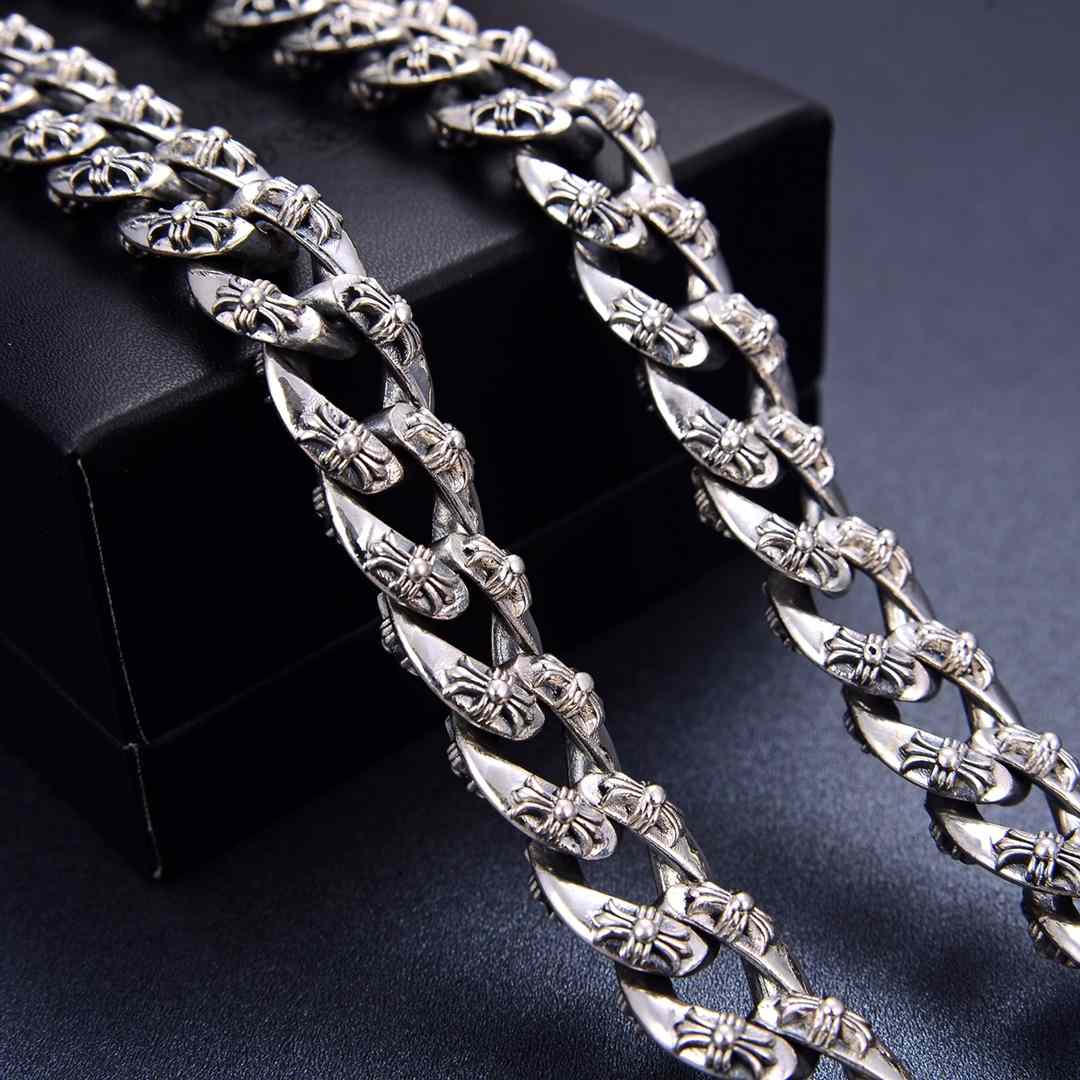 Chrome Heart Chain  50cm - DopestKickz