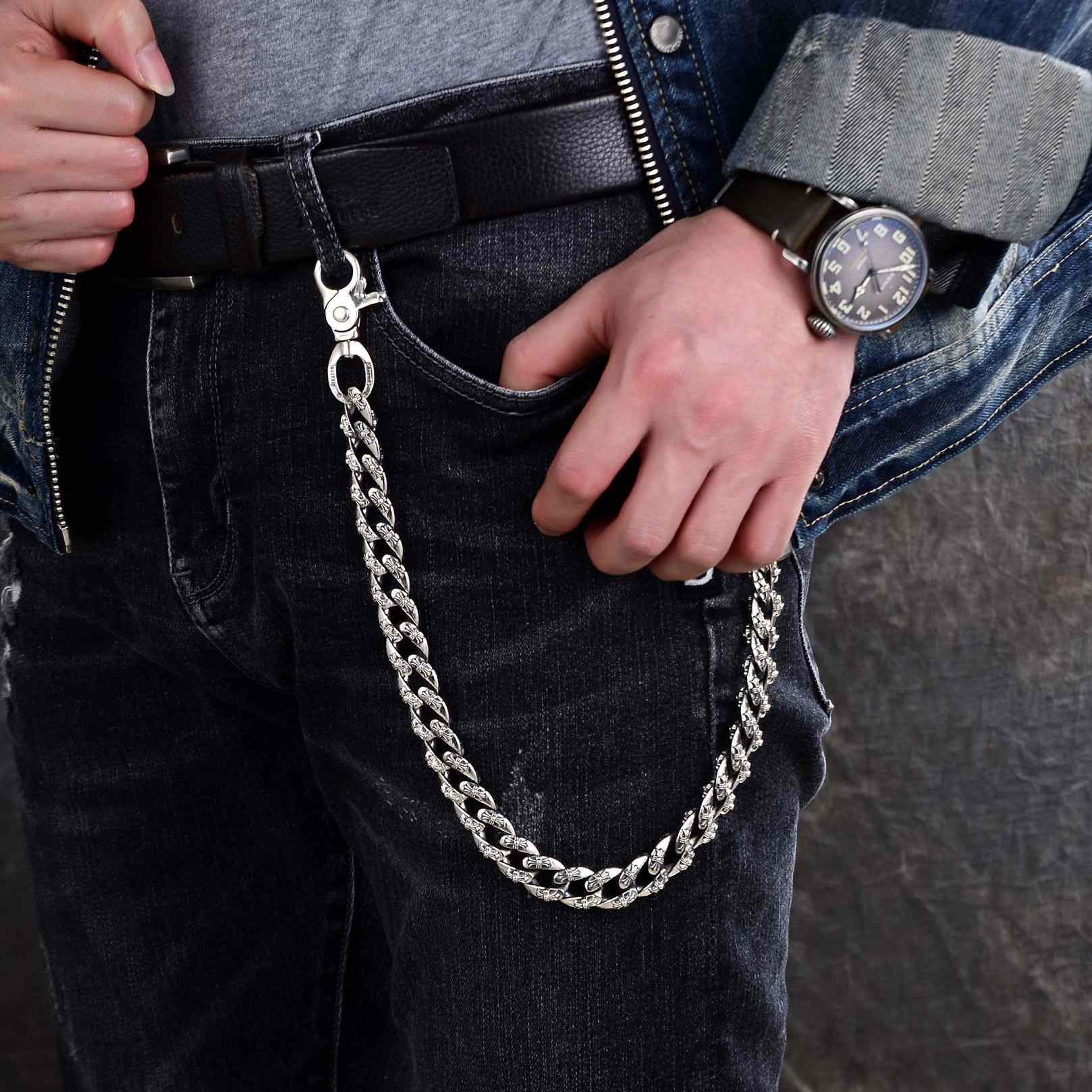 Chrome Heart Chain  50cm - DopestKickz