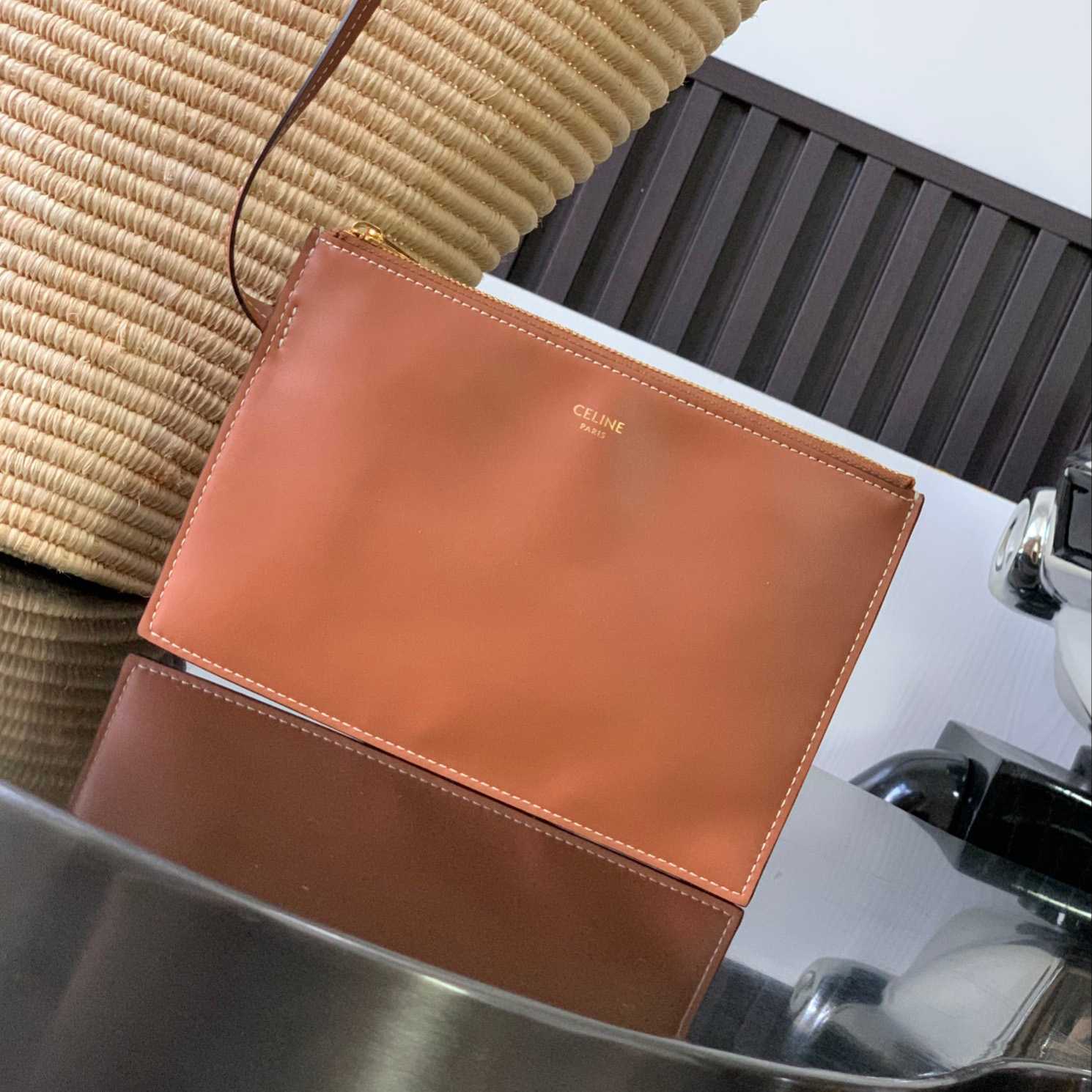 Celine Classic Panier Medium Braided Triomp And Calfskin  47-30.5-15cm - DopestKickz