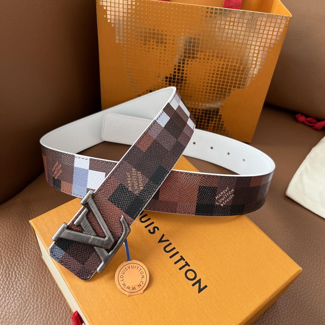 Louis Vuitton LV Initiales 40mm Reversible Belt - DopestKickz