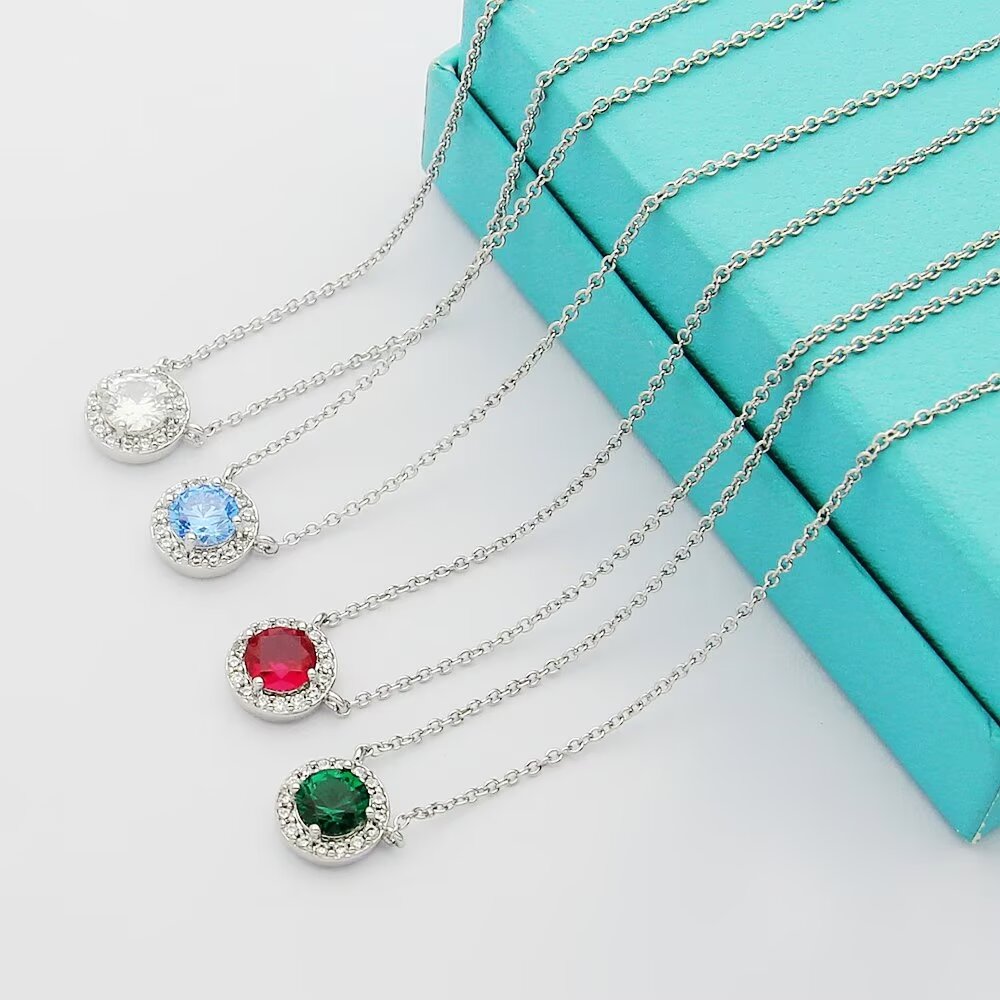 Tiffany Soleste Pendant Necklaces - DopestKickz