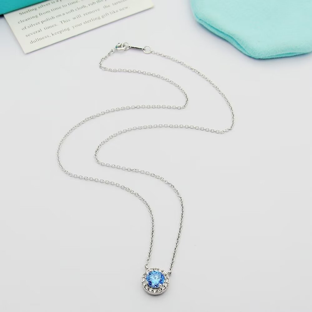 Tiffany Soleste Pendant Necklaces - DopestKickz