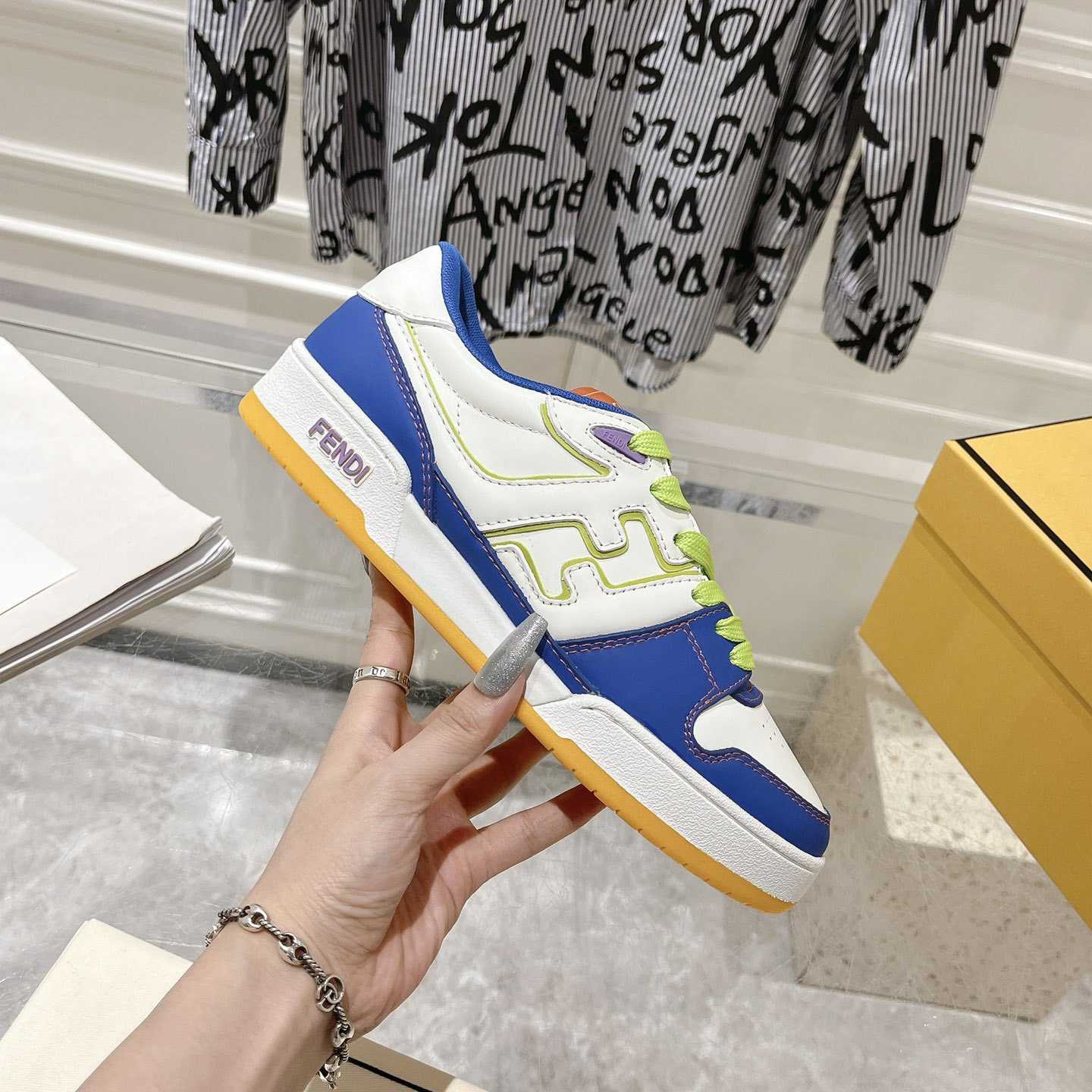 Fendi Match Sneakers - DopestKickz
