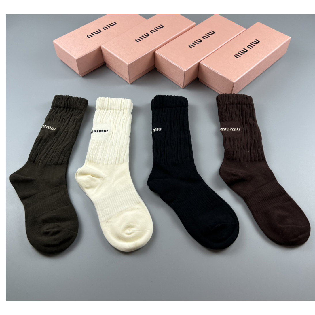 Miu Miu Socks /Box - DopestKickz