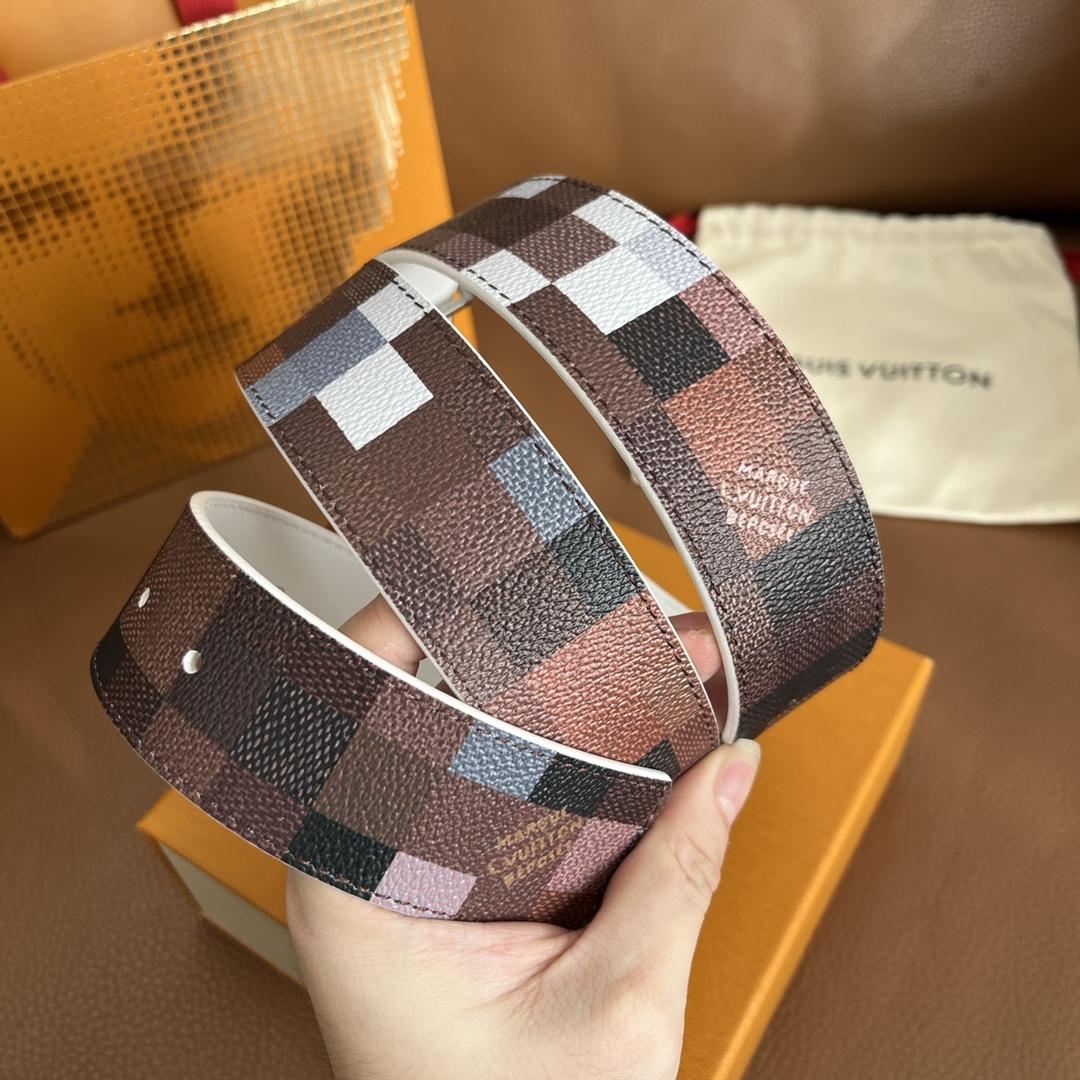 Louis Vuitton LV Initiales 40mm Reversible Belt - DopestKickz