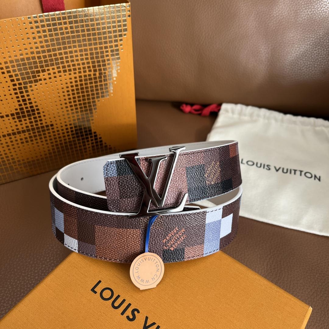 Louis Vuitton LV Initiales 40mm Reversible Belt - DopestKickz