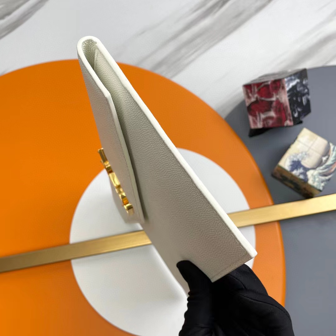 Saint Laurent Medium Monogram Clutch   - DopestKickz