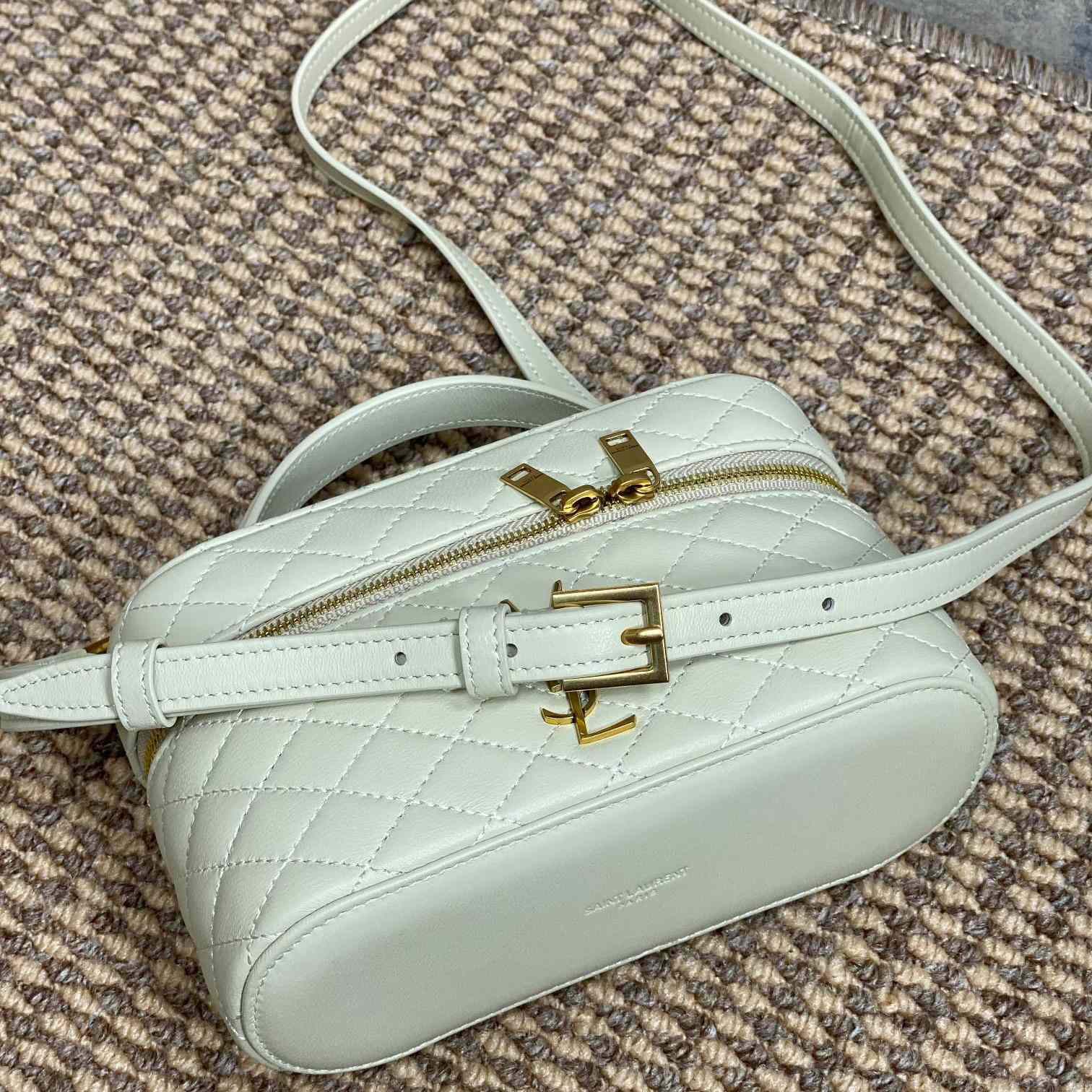 Saint Laurent Gaby Vanity Bag In Lambskin - DopestKickz