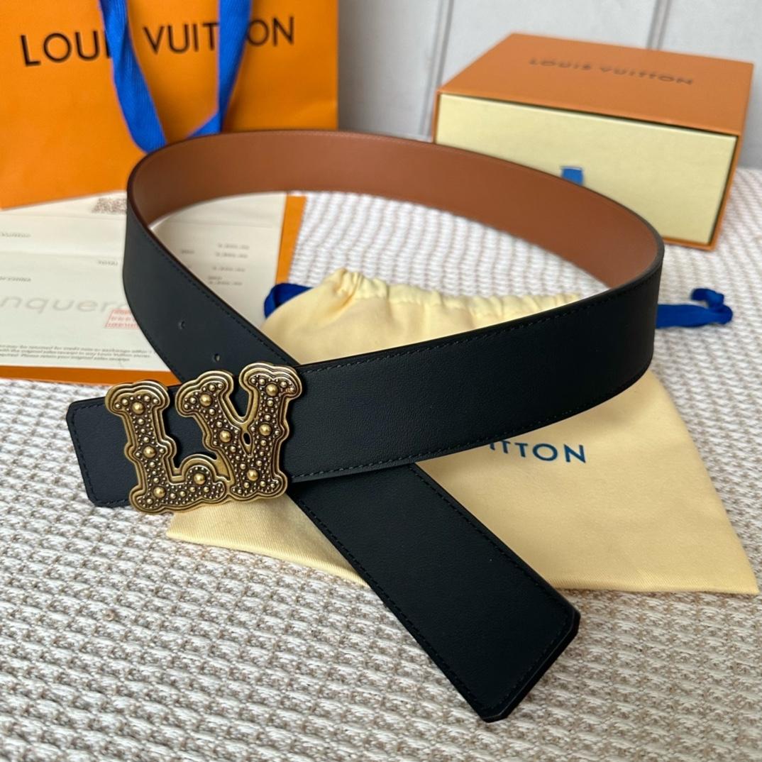 Louis Vuitto Reversible Belt - DopestKickz