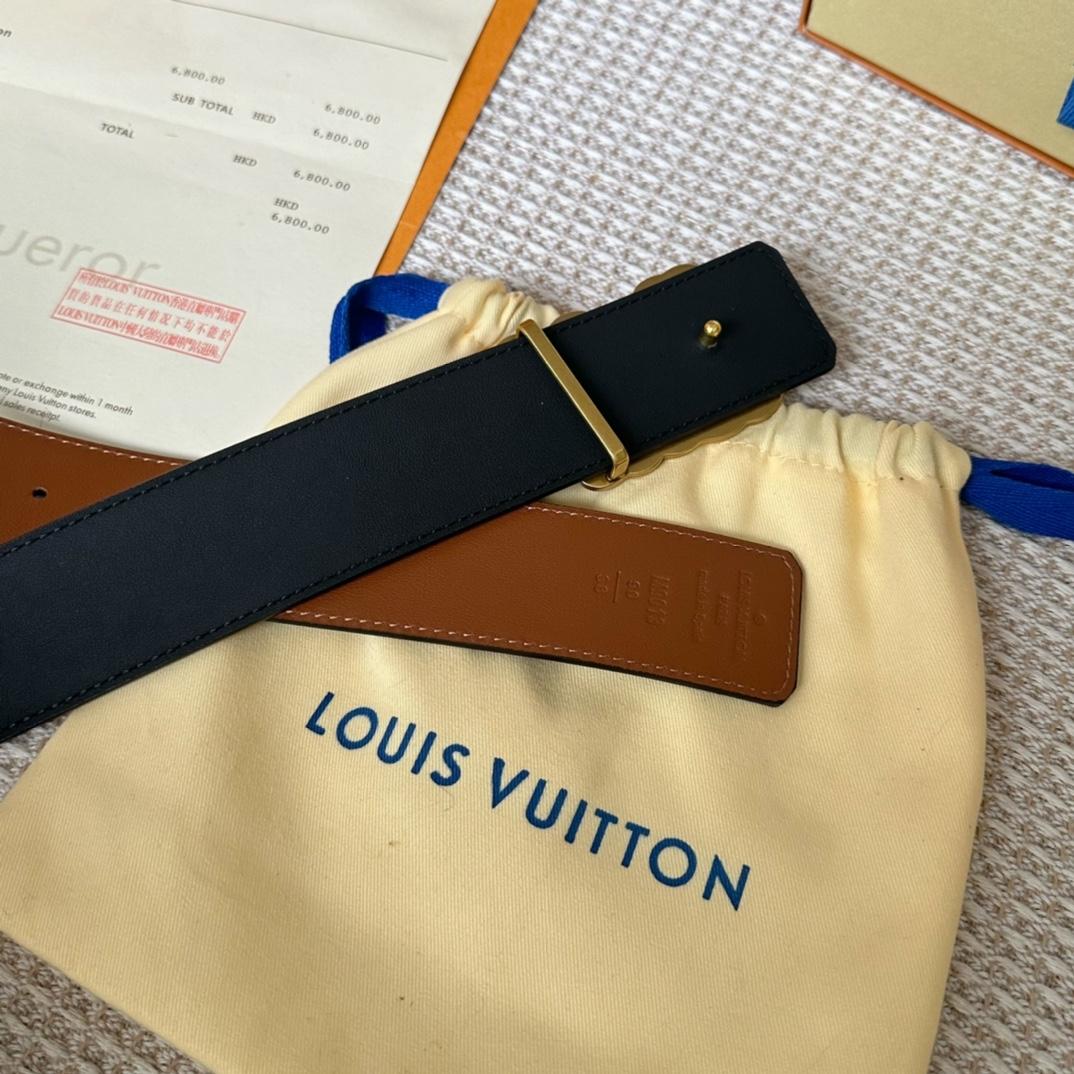 Louis Vuitto Reversible Belt - DopestKickz