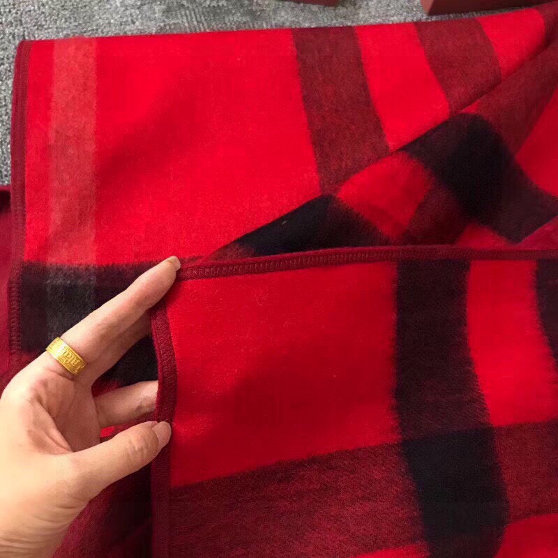 Burberry Charlotte Reversible Wool Felt Cape    140*140cm - DopestKickz
