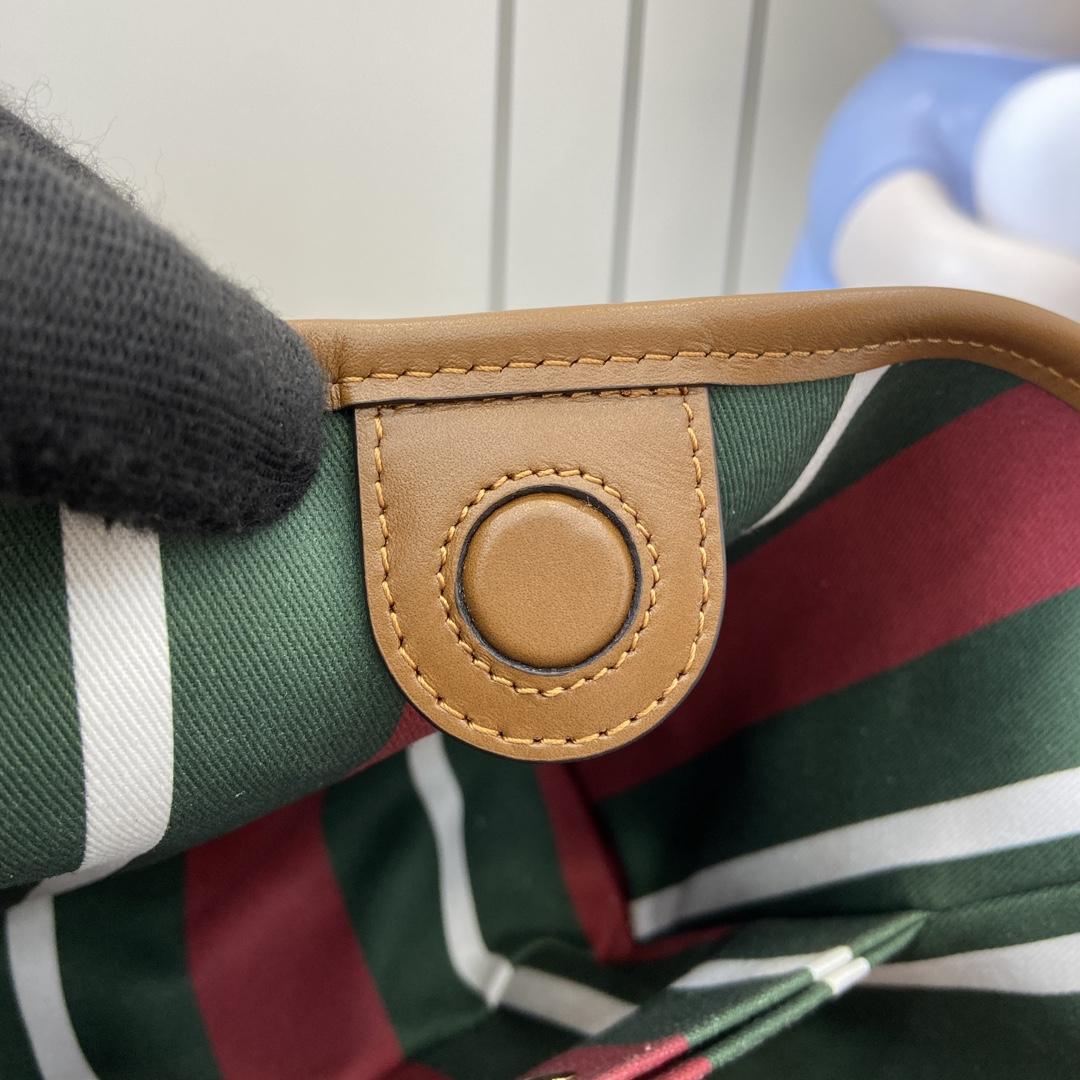 Gucci GG Emblem Mini Bucket Bag - DopestKickz