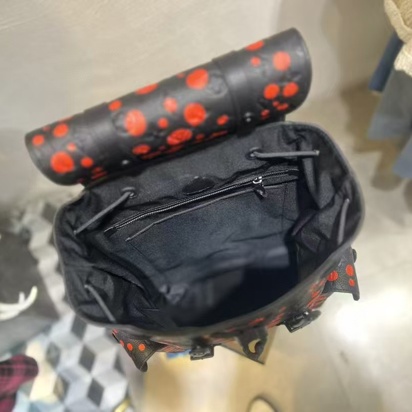 Louis Vuitton X Yayoi Kusama Infinity Dots Christopher Backpack  - DopestKickz