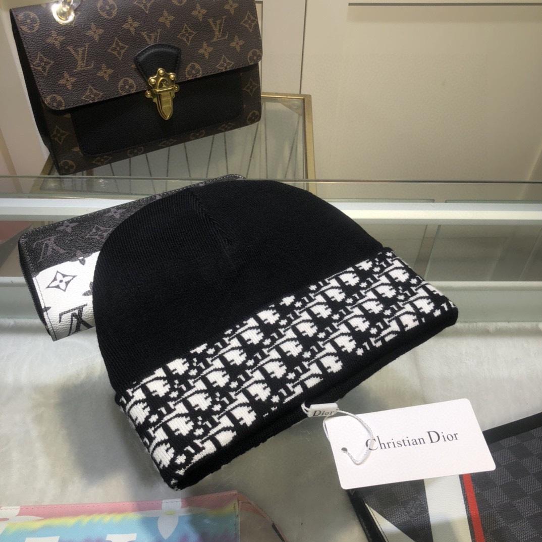 Dior Oblique Beanie  - DopestKickz
