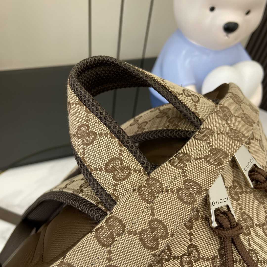 Gucci Large Backpack With Gucci Logo - DopestKickz