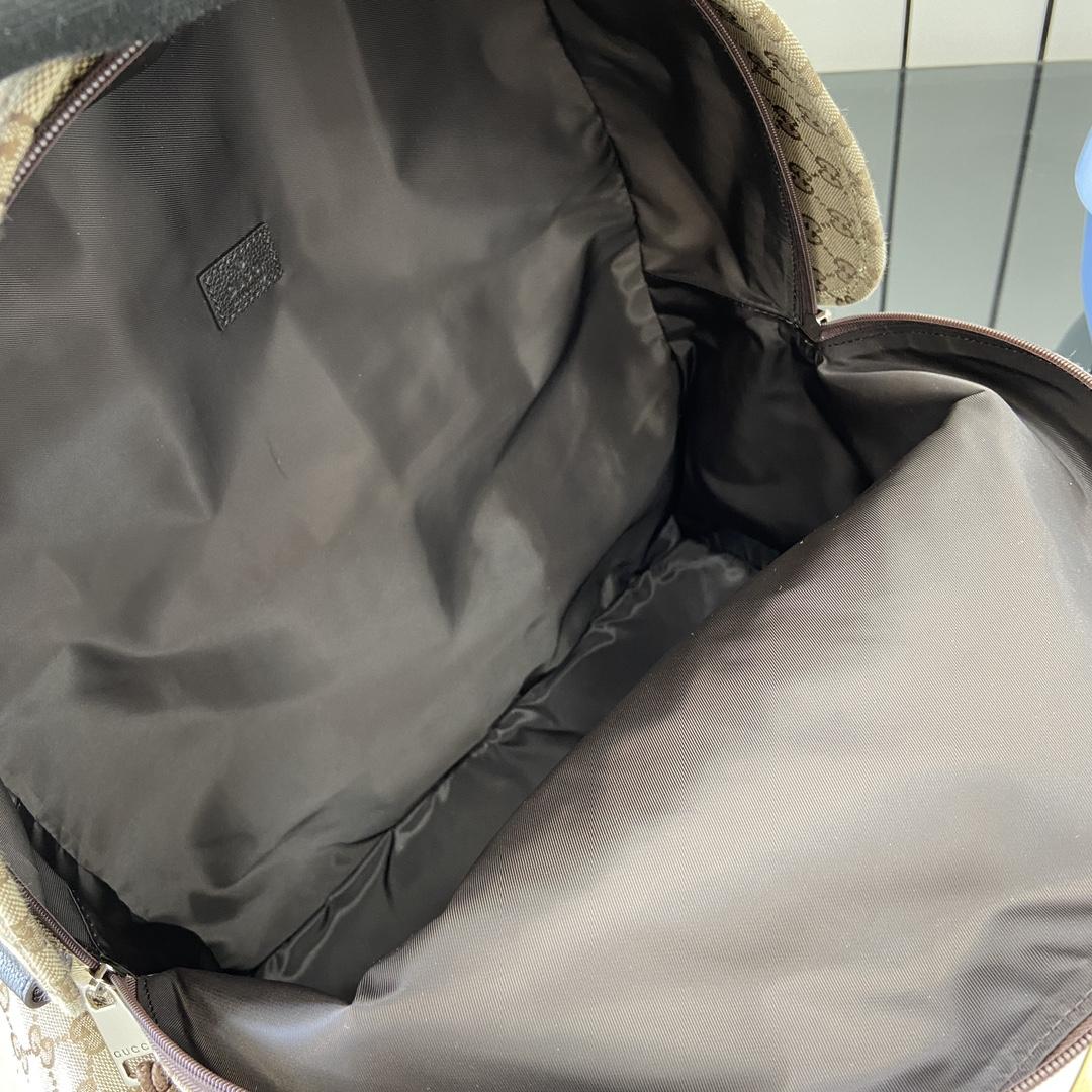 Gucci Large Backpack With Gucci Logo - DopestKickz