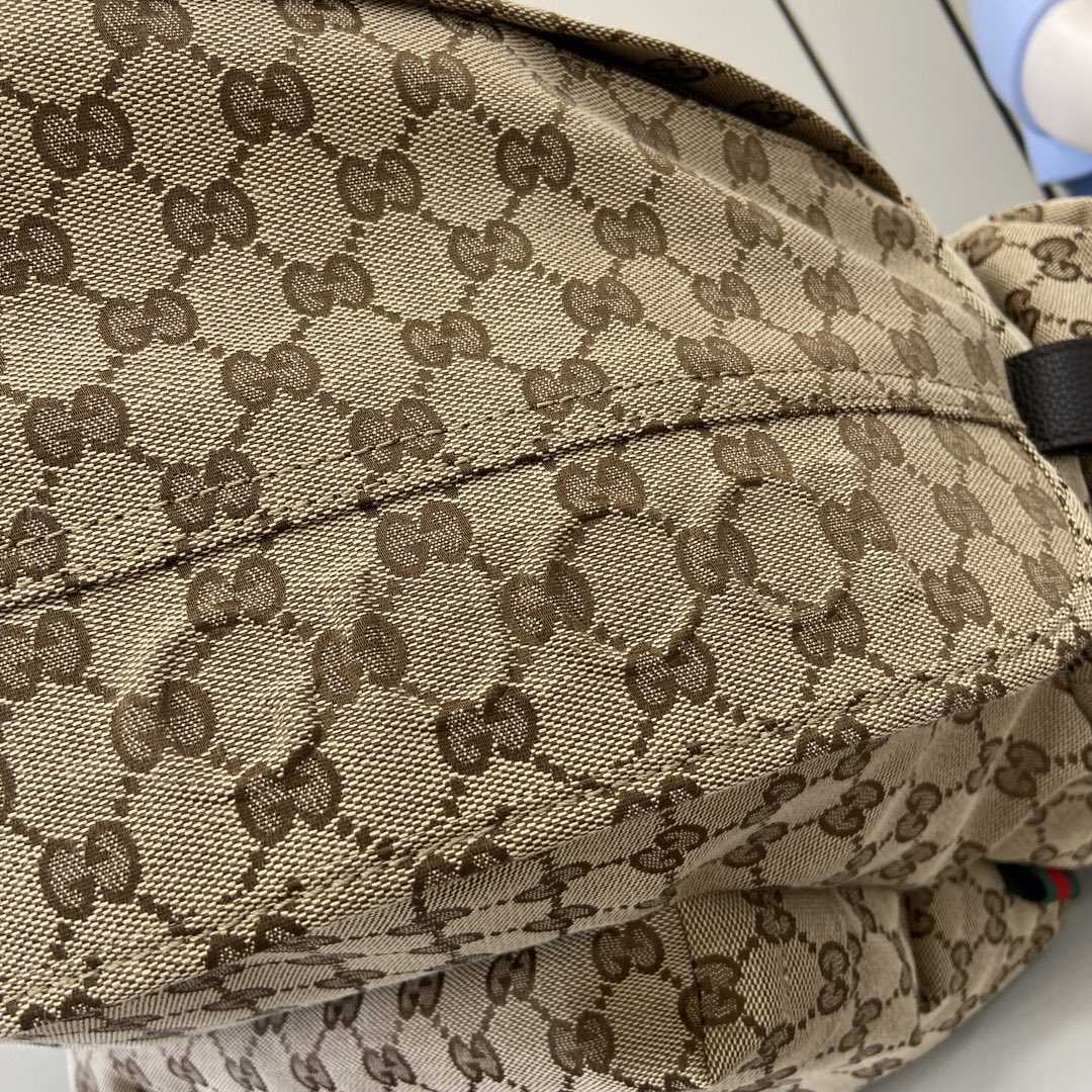 Gucci Large Backpack With Gucci Logo - DopestKickz