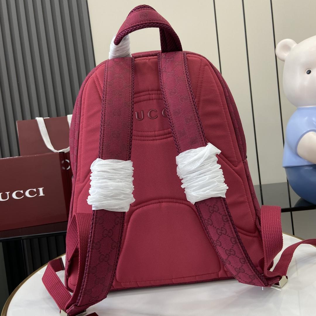 Gucci Medium Backpack With Gucci Logo - DopestKickz