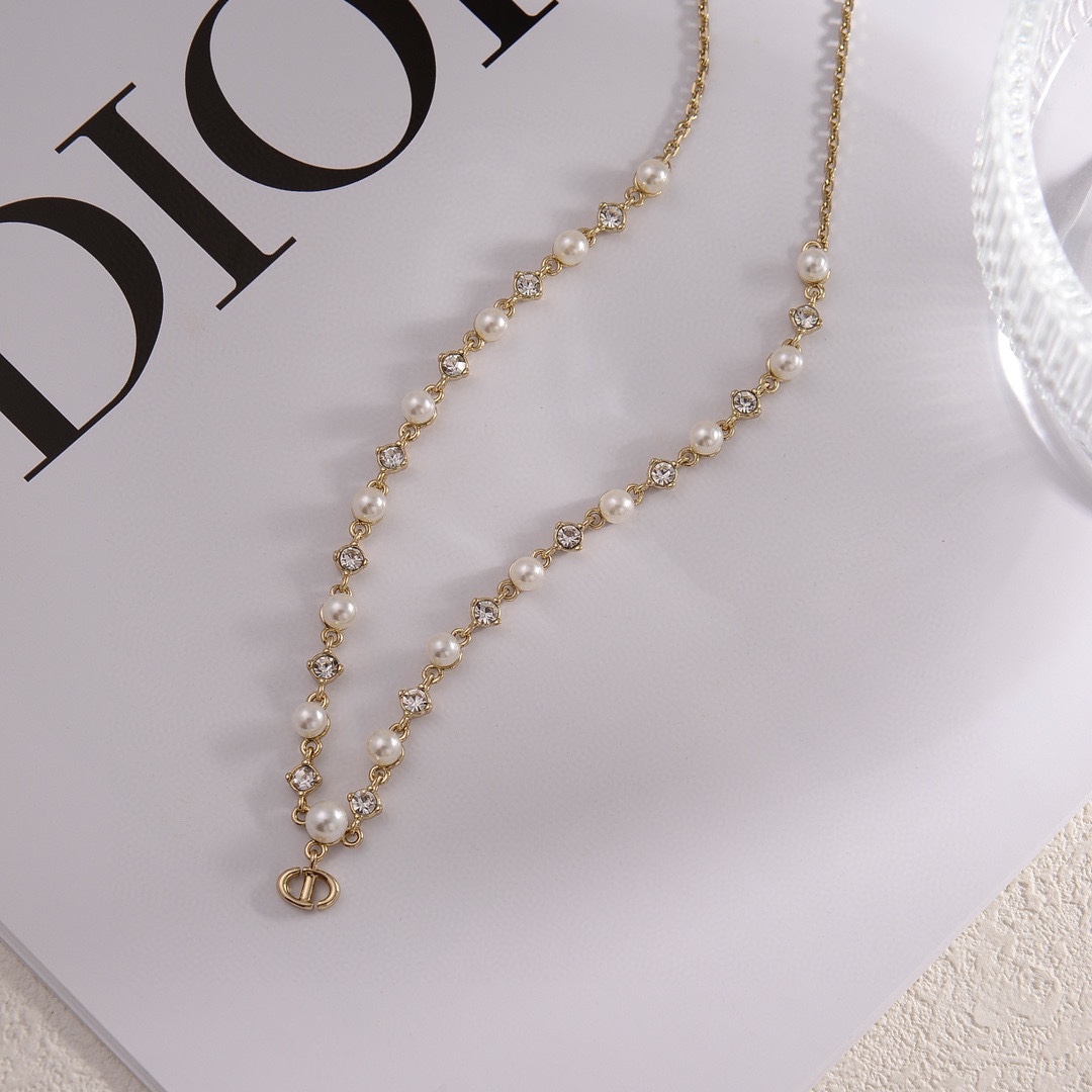 Dior Petit CD Treasure Necklace - DopestKickz