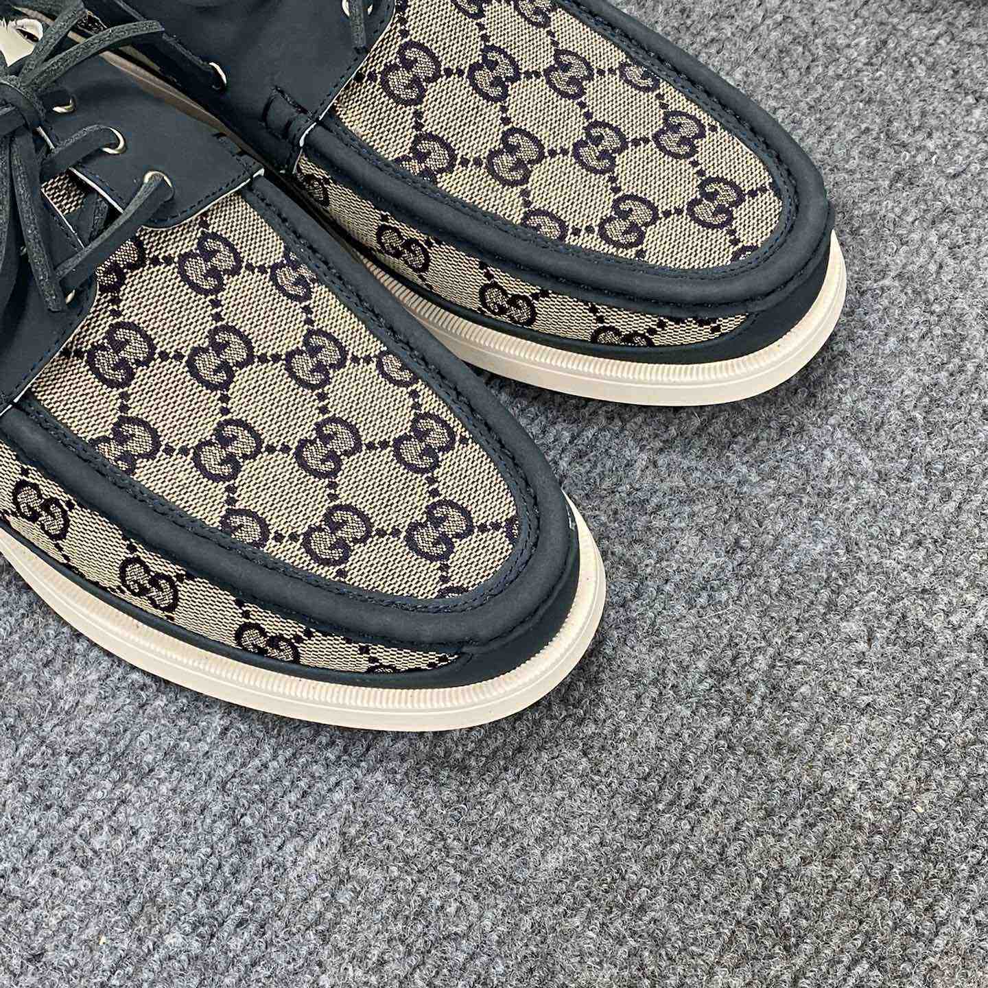 Gucci Men's Original GG Lace-up Loafer - DopestKickz